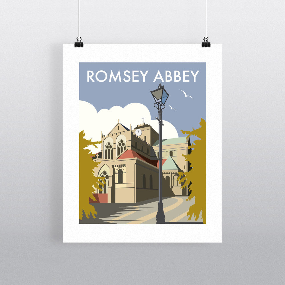 Romsey Abbey - Art Print