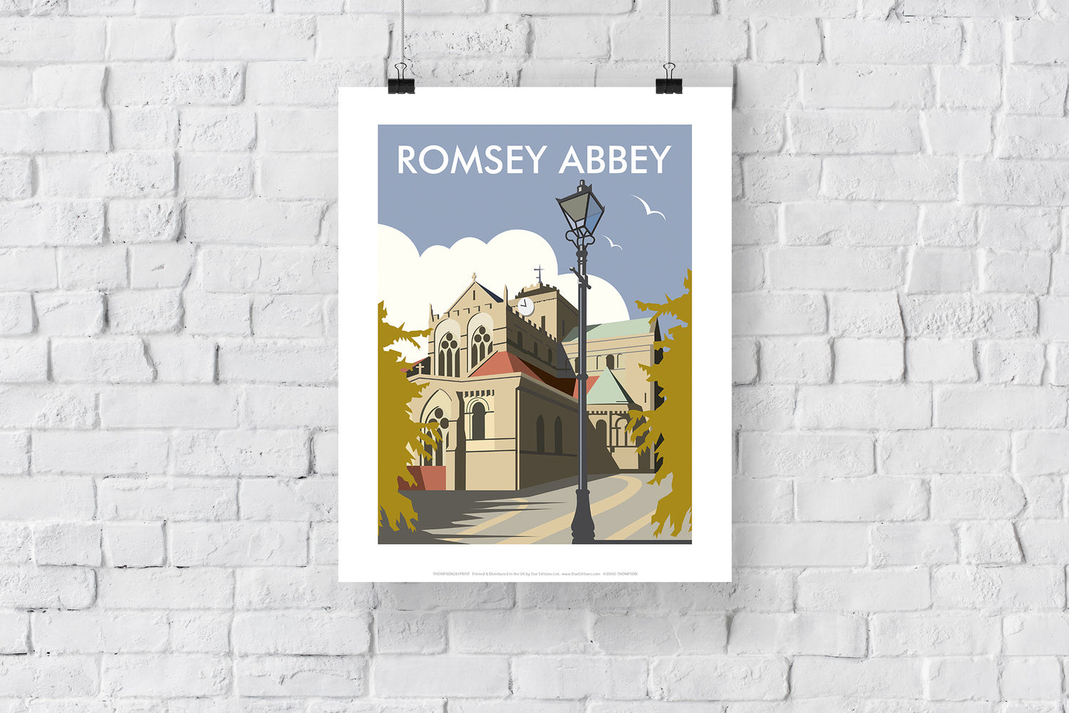 Romsey Abbey - Art Print