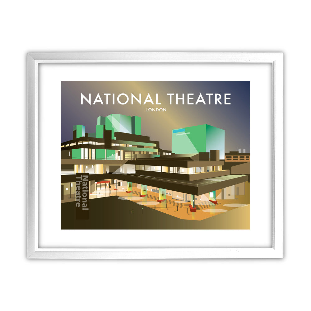 The National Theatre, London - Art Print