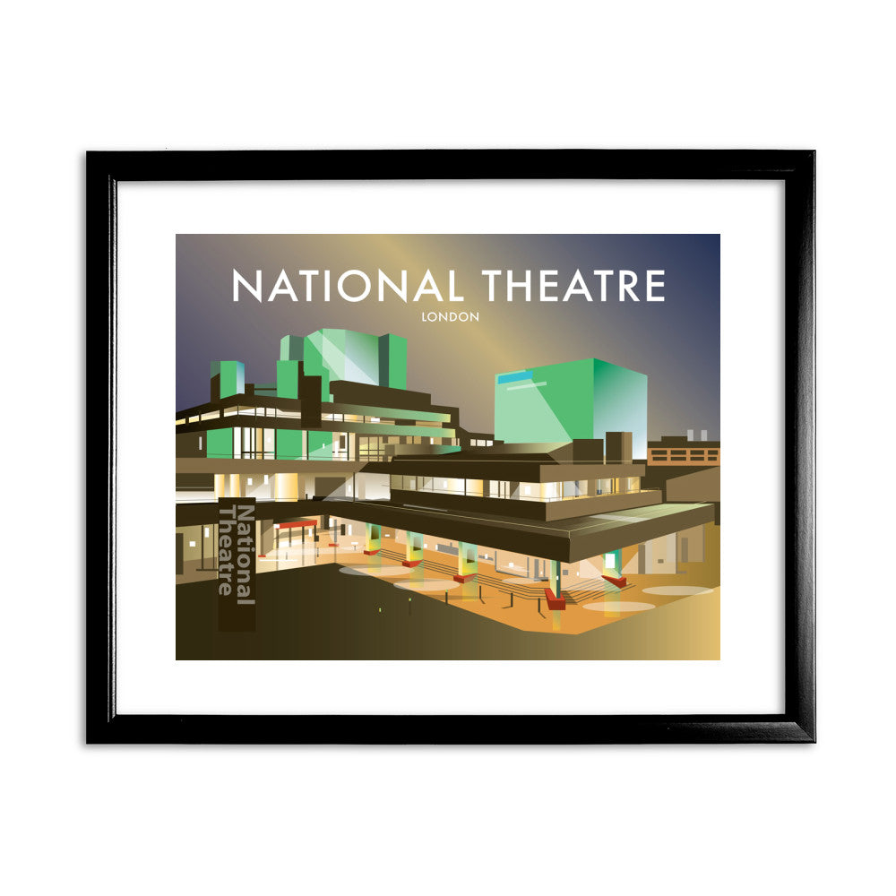 The National Theatre, London - Art Print