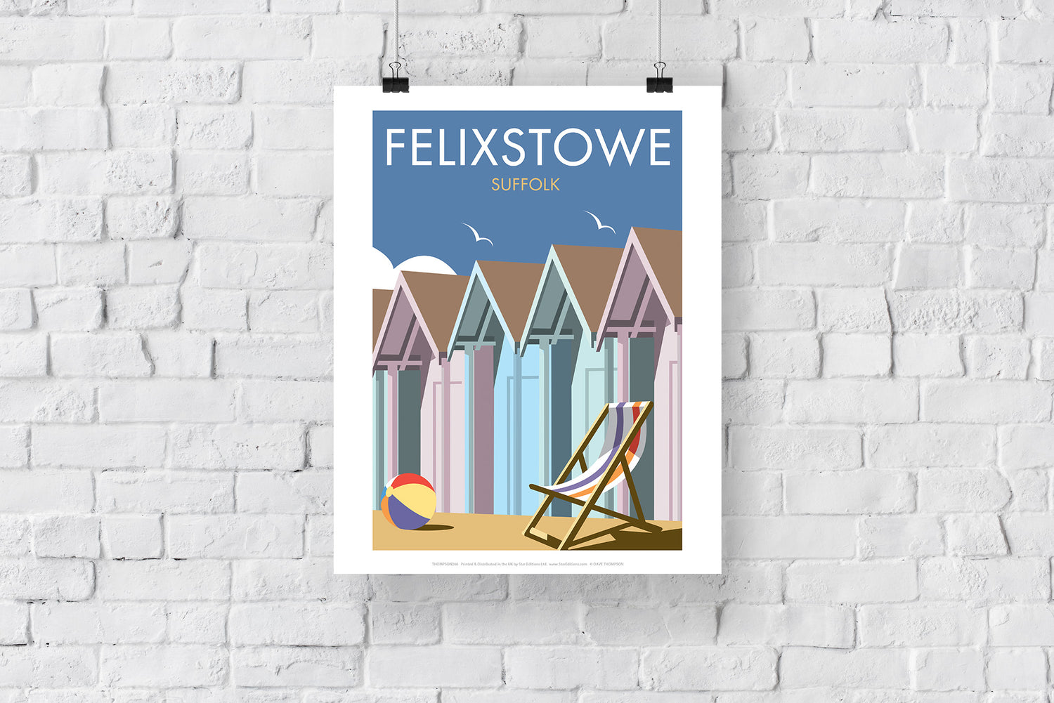 Felixstowe, Suffolk - Art Print