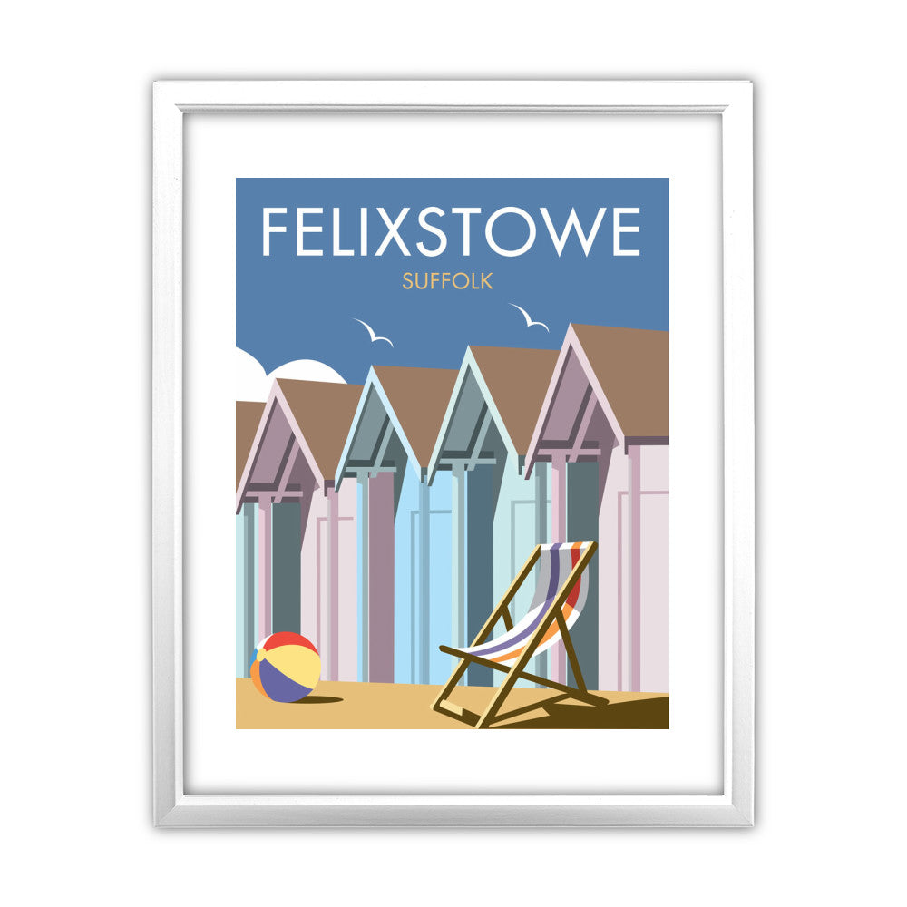 Felixstowe, Suffolk - Art Print