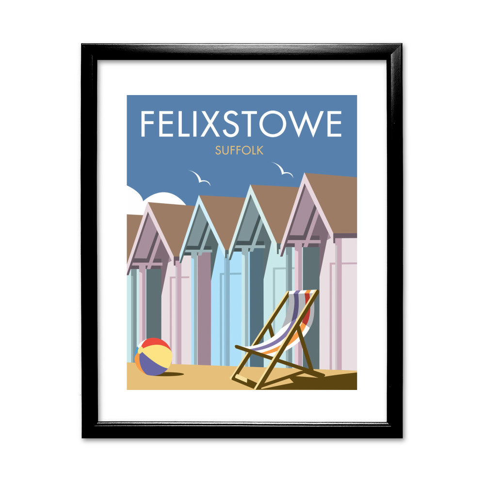 Felixstowe, Suffolk - Art Print