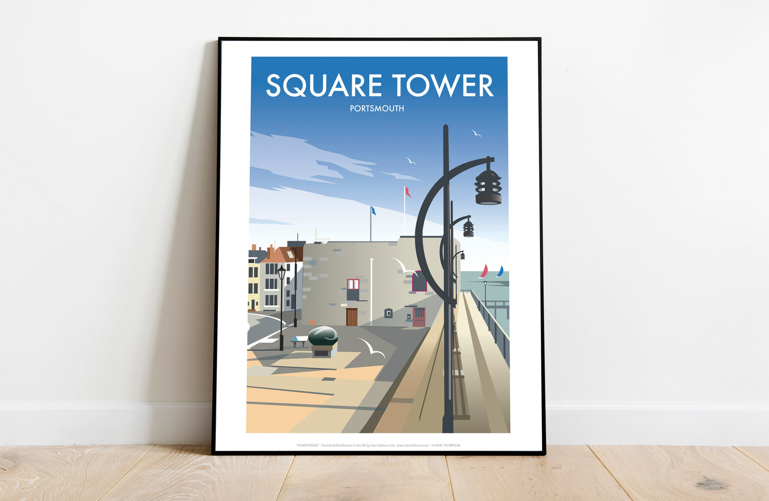 Square Tower, Portsmouth - Art Print