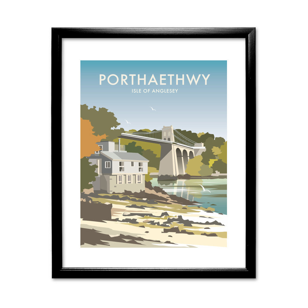 Porthaethwy, Isle of Anglesey - Art Print