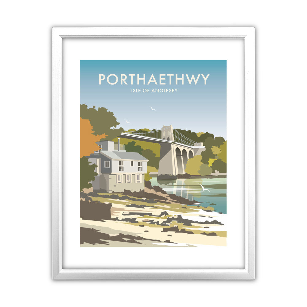 Porthaethwy, Isle of Anglesey - Art Print