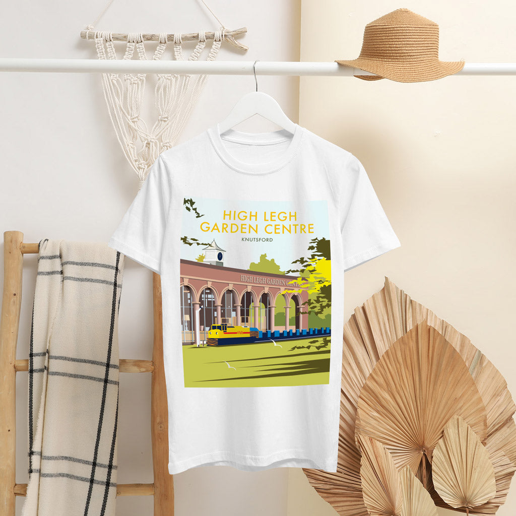 High Legh Garden Centre T-Shirt by Dave Thompson