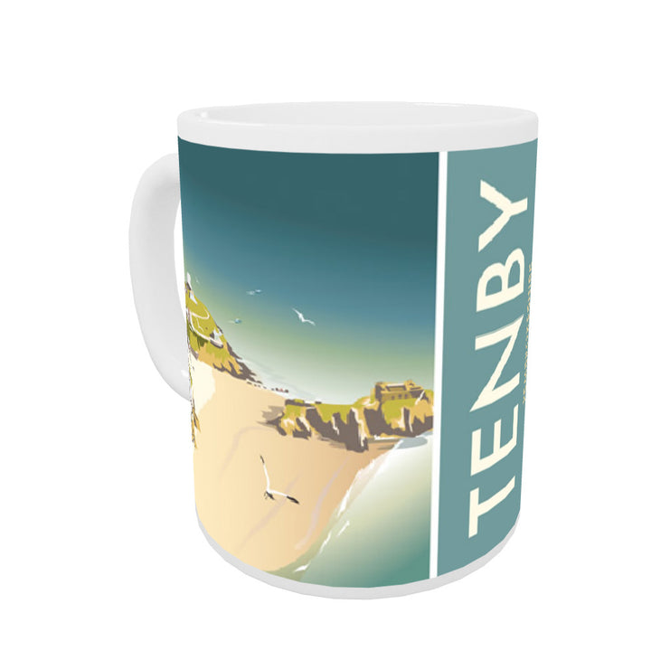 Tenby, South Wales Coloured Insert Mug