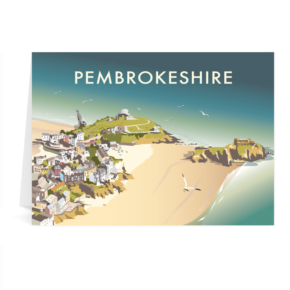 Pembrokeshire Greeting Card 7x5