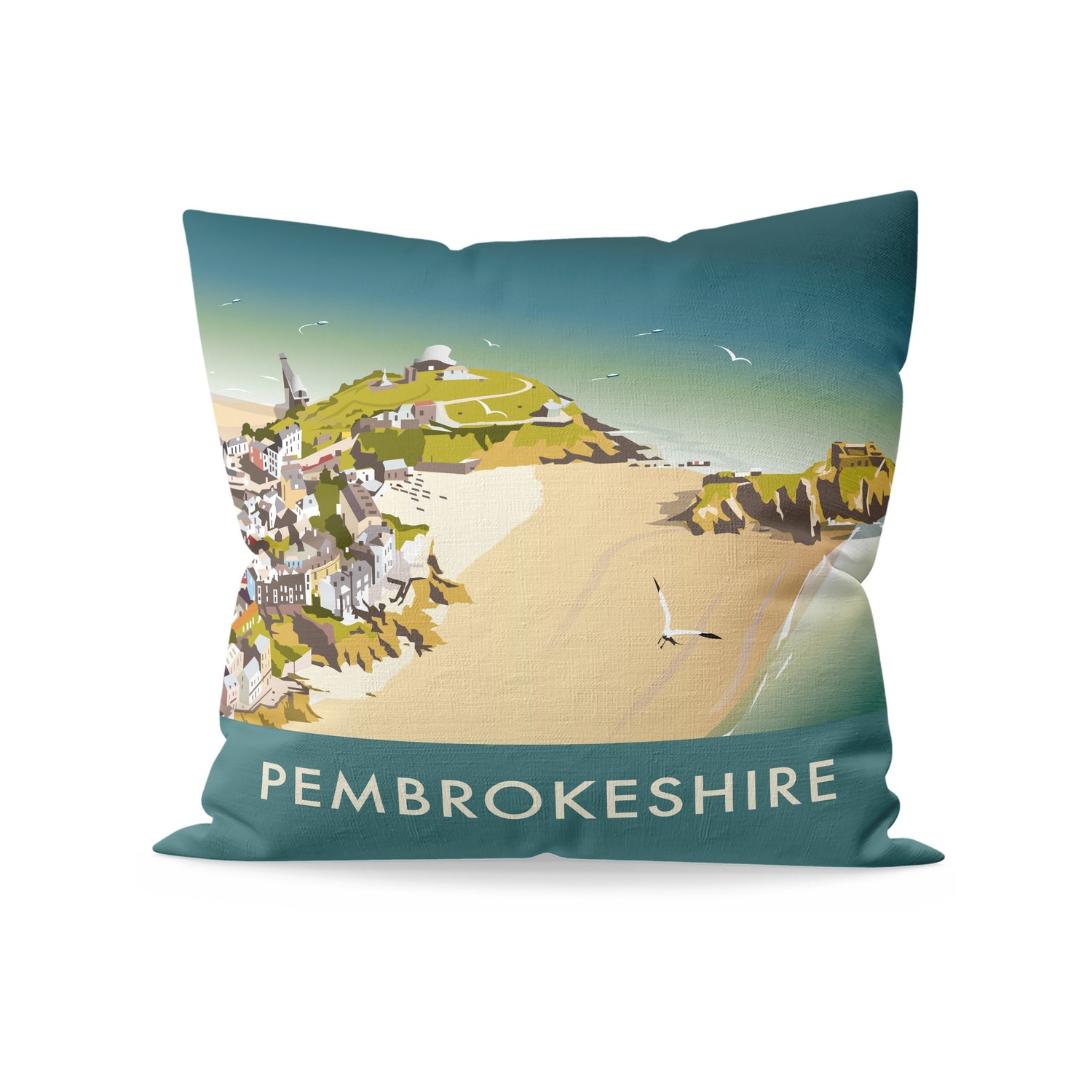 Pembrokeshire Fibre Filled Cushion