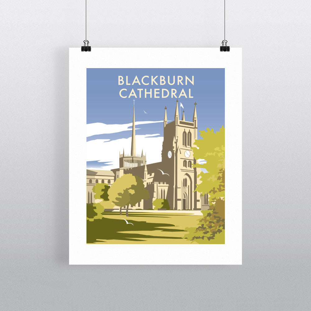 Blackburn Cathedral, Lancashire - Art Print