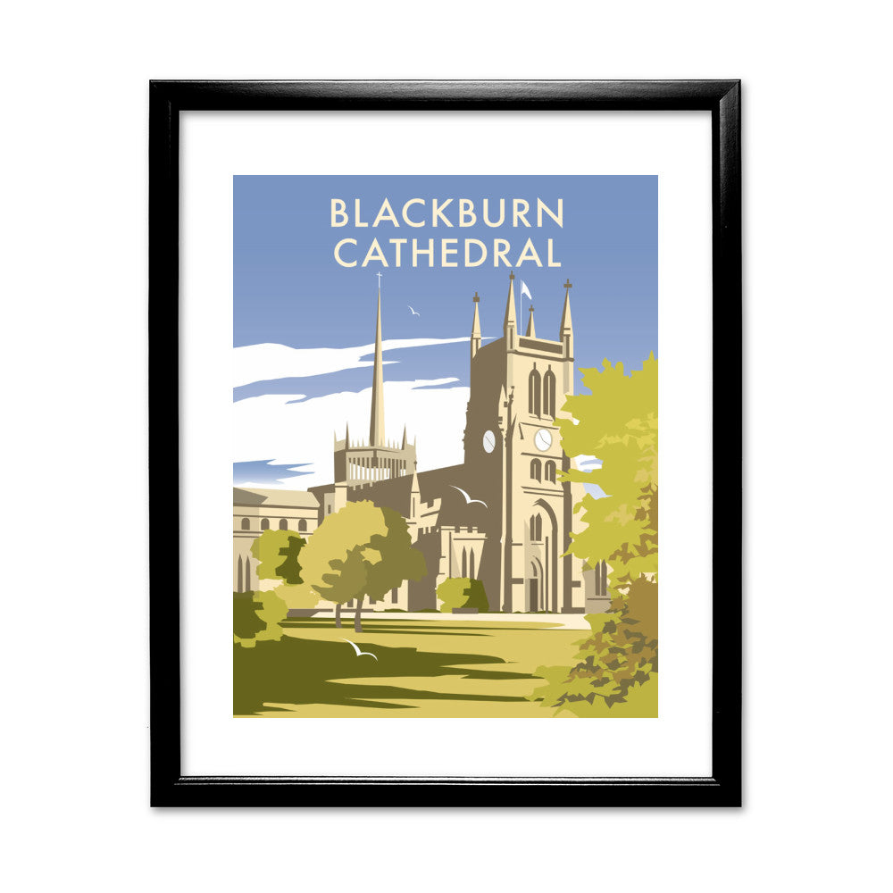 Blackburn Cathedral, Lancashire - Art Print