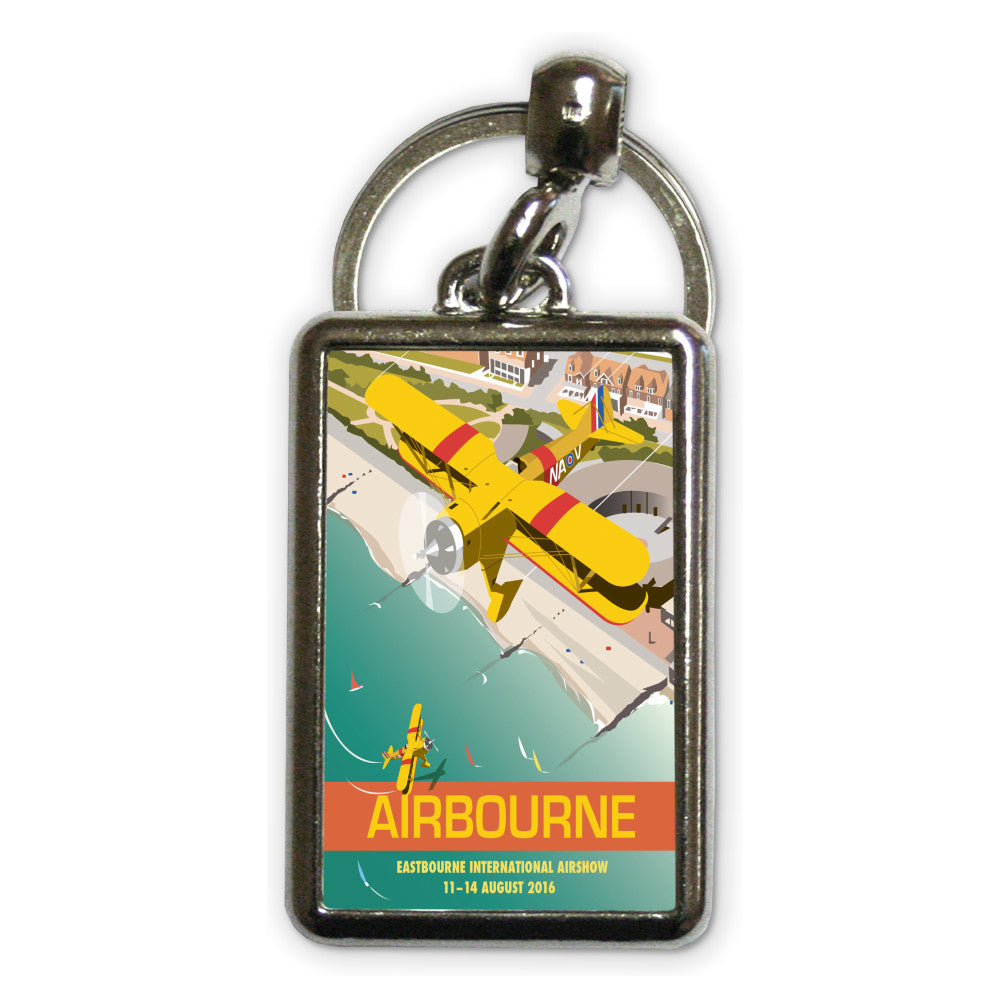 Eastbourne Airshow, Sussex Metal Keyring