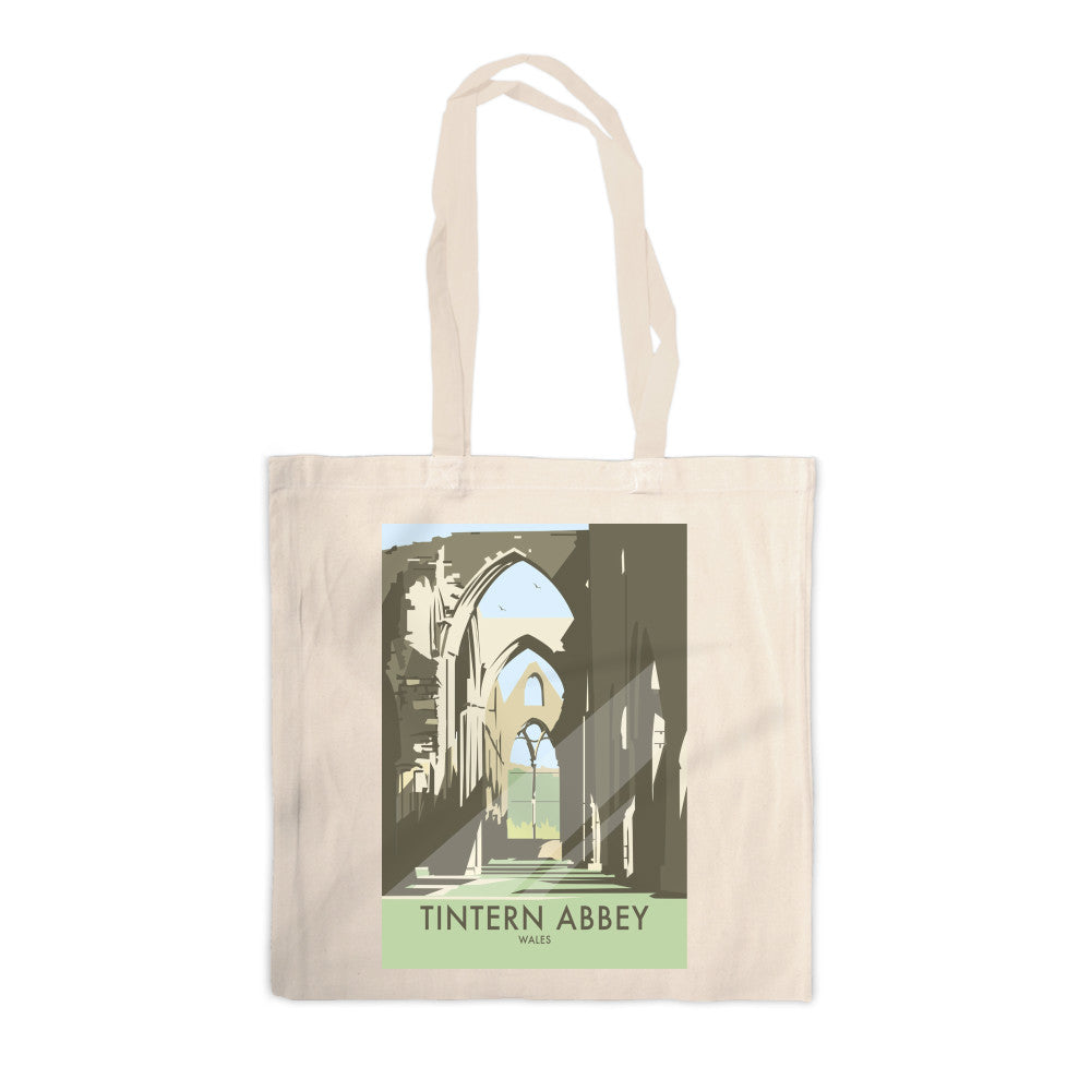 Tintern Abbey, South Wales Canvas Tote Bag