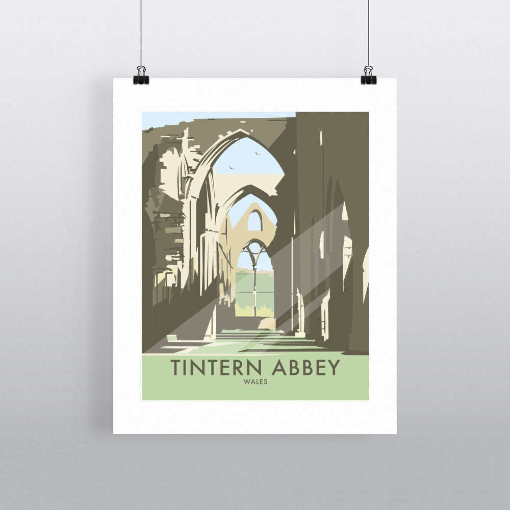 Tintern Abbey, South Wales - Art Print