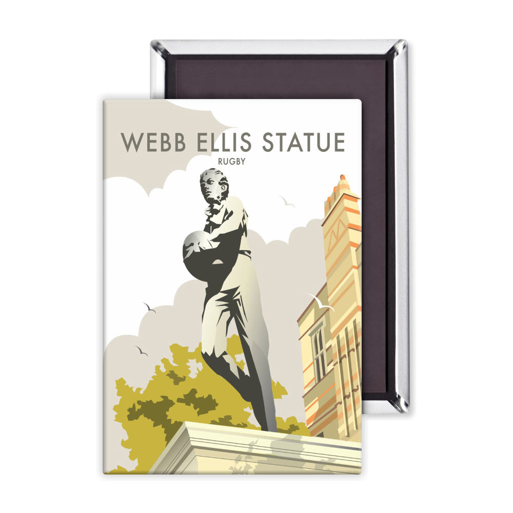 Webb Ellis Statue, Rugby Magnet