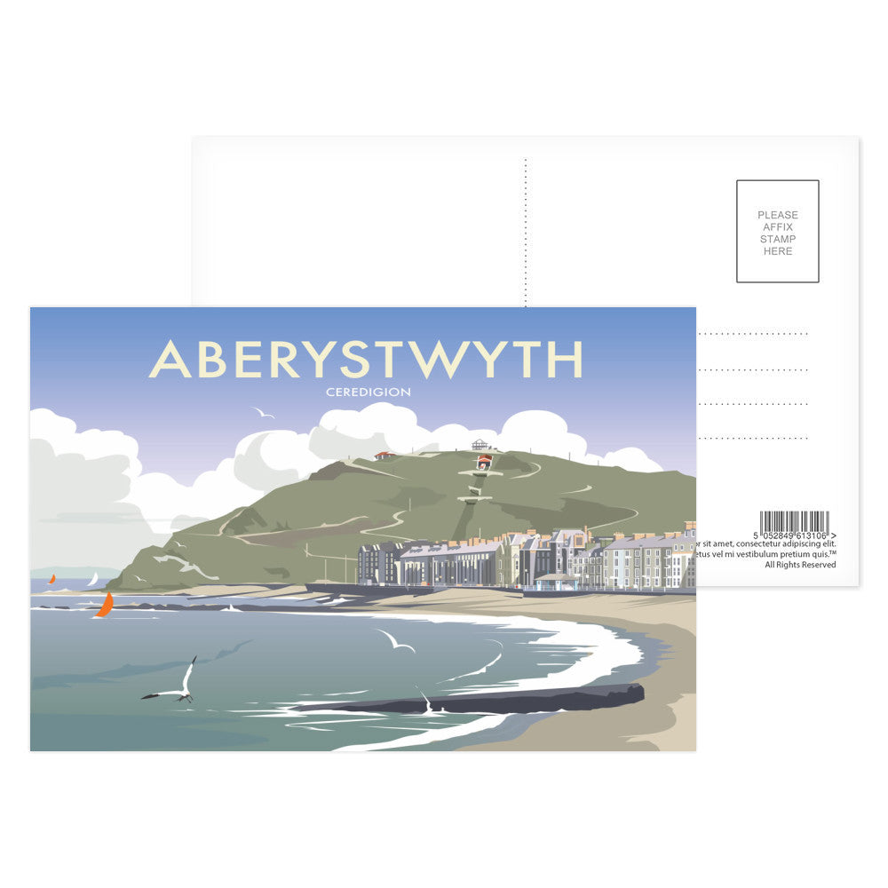 Aberystwyth, South Wales Postcard Pack