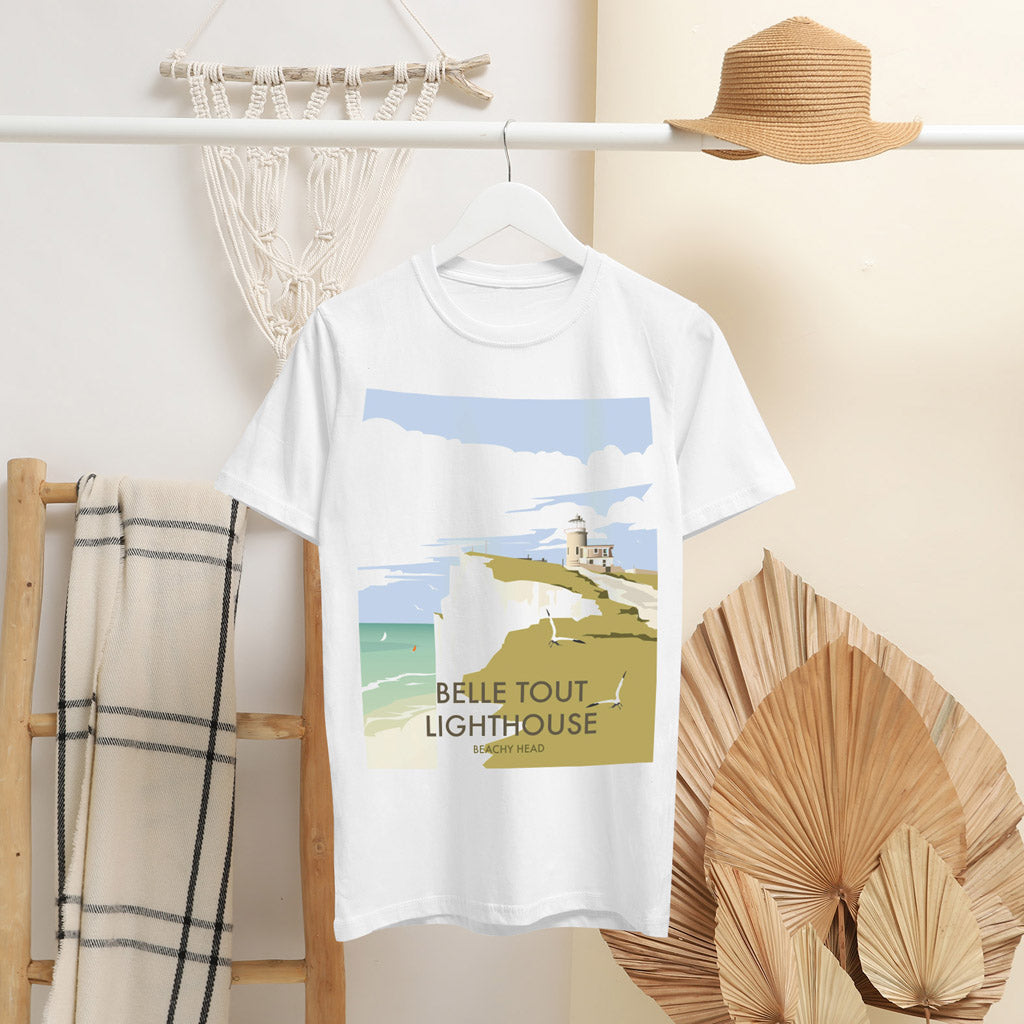 Belle Tout Lighthouse T-Shirt by Dave Thompson