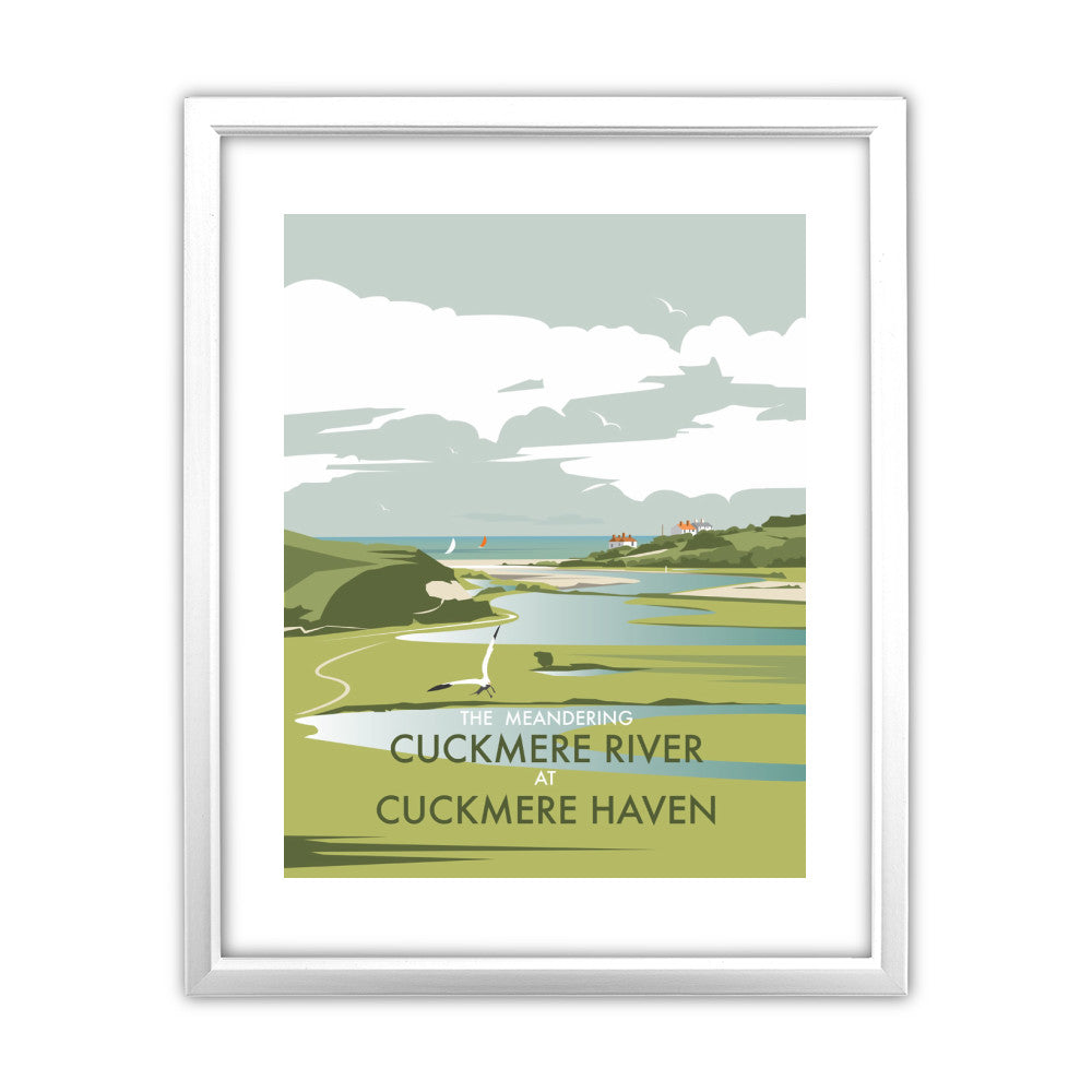 Cuckmere River, Sussex - Art Print