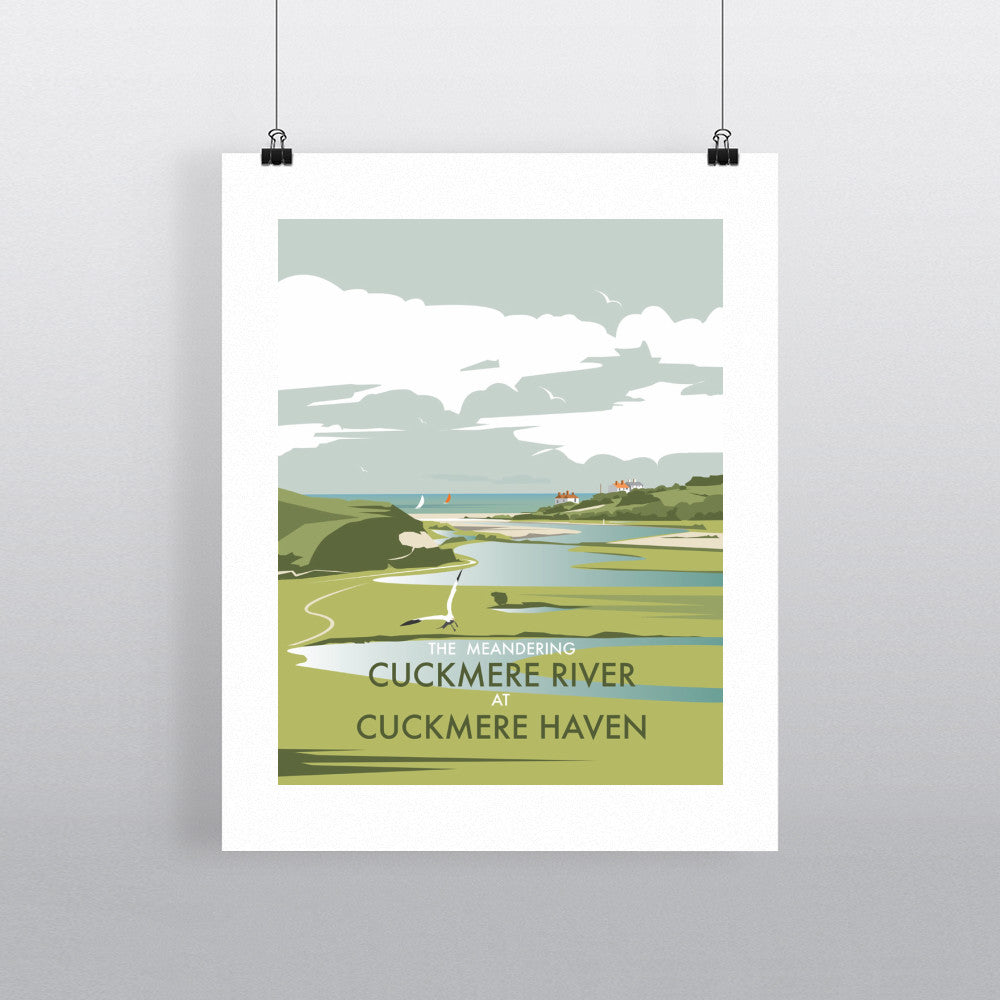 Cuckmere River, Sussex - Art Print