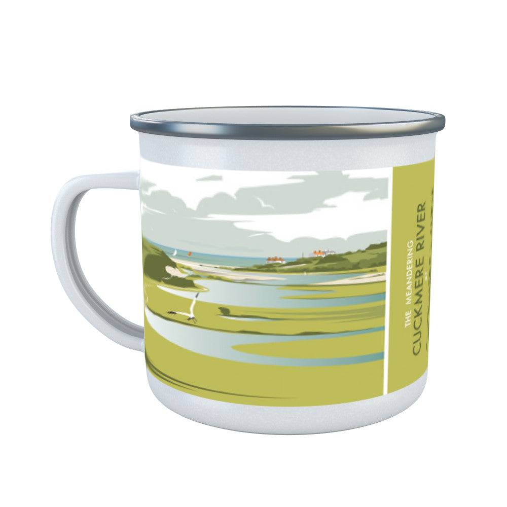 Cuckmere River, Sussex Enamel Mug