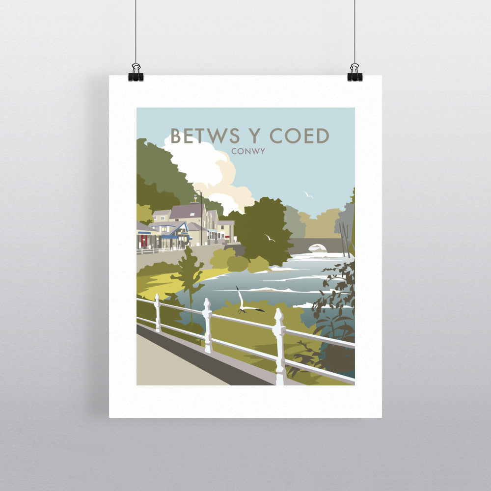 Betws Y Coed, North Wales - Art Print