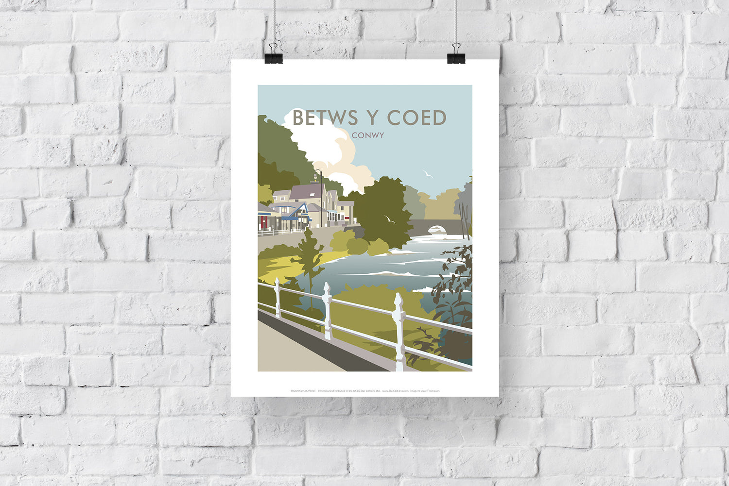 Betws Y Coed, North Wales - Art Print