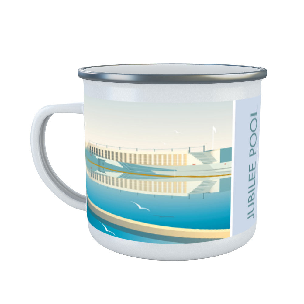 Jubilee Pool, Cornwall Enamel Mug