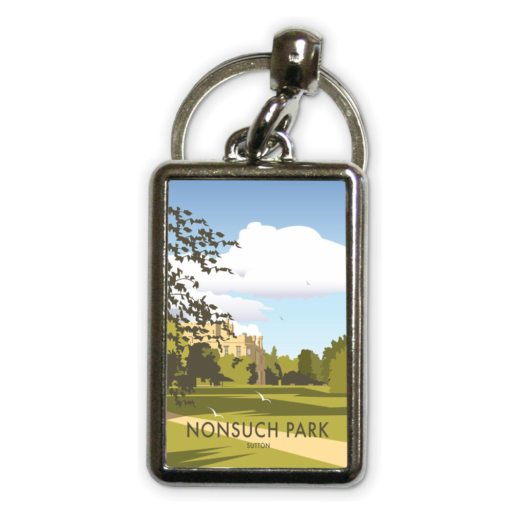 Nonsuch Park, Sutton Metal Keyring