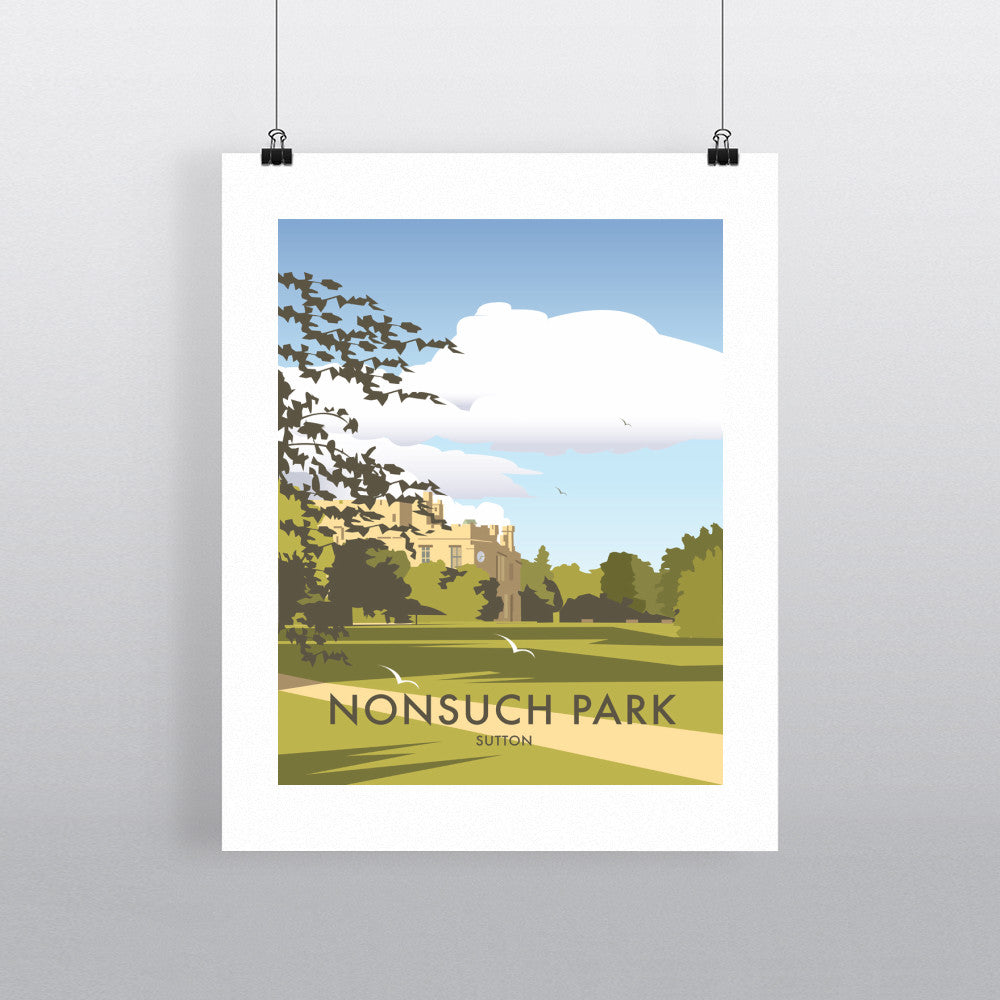 Nonsuch Park, Sutton Fine Art Print