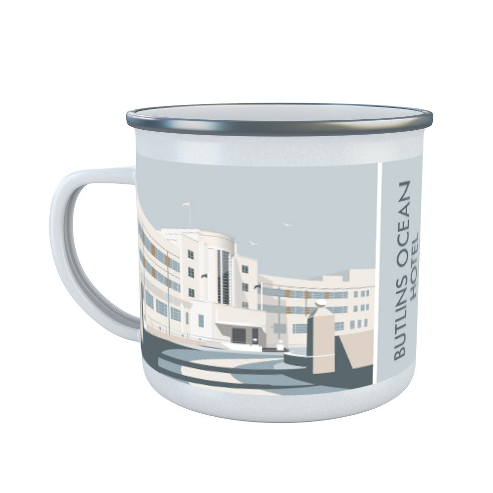 Butlins Ocean Hotel, Saltdean Enamel Mug