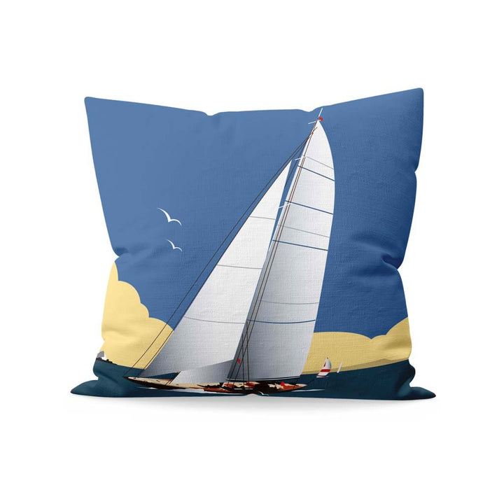 Sailing Boat Cushion