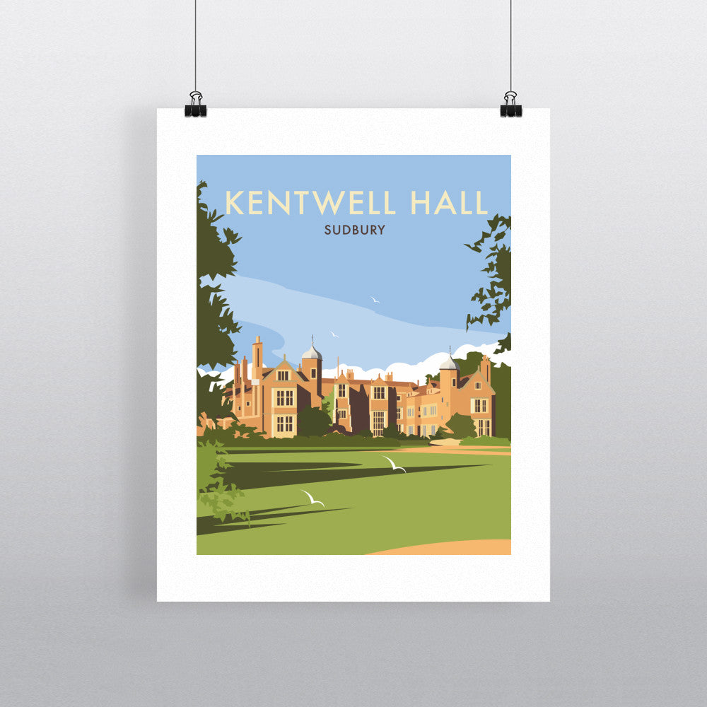 Kentwell Hall, Sudbury - Art Print