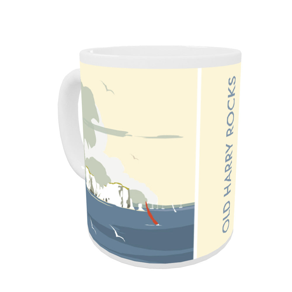 Old Harry Rocks Coloured Insert Mug