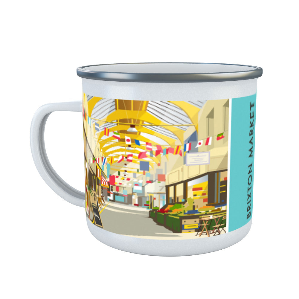 Brixton Market Enamel Mug