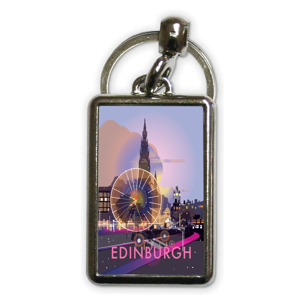 Edinburgh Metal Keyring