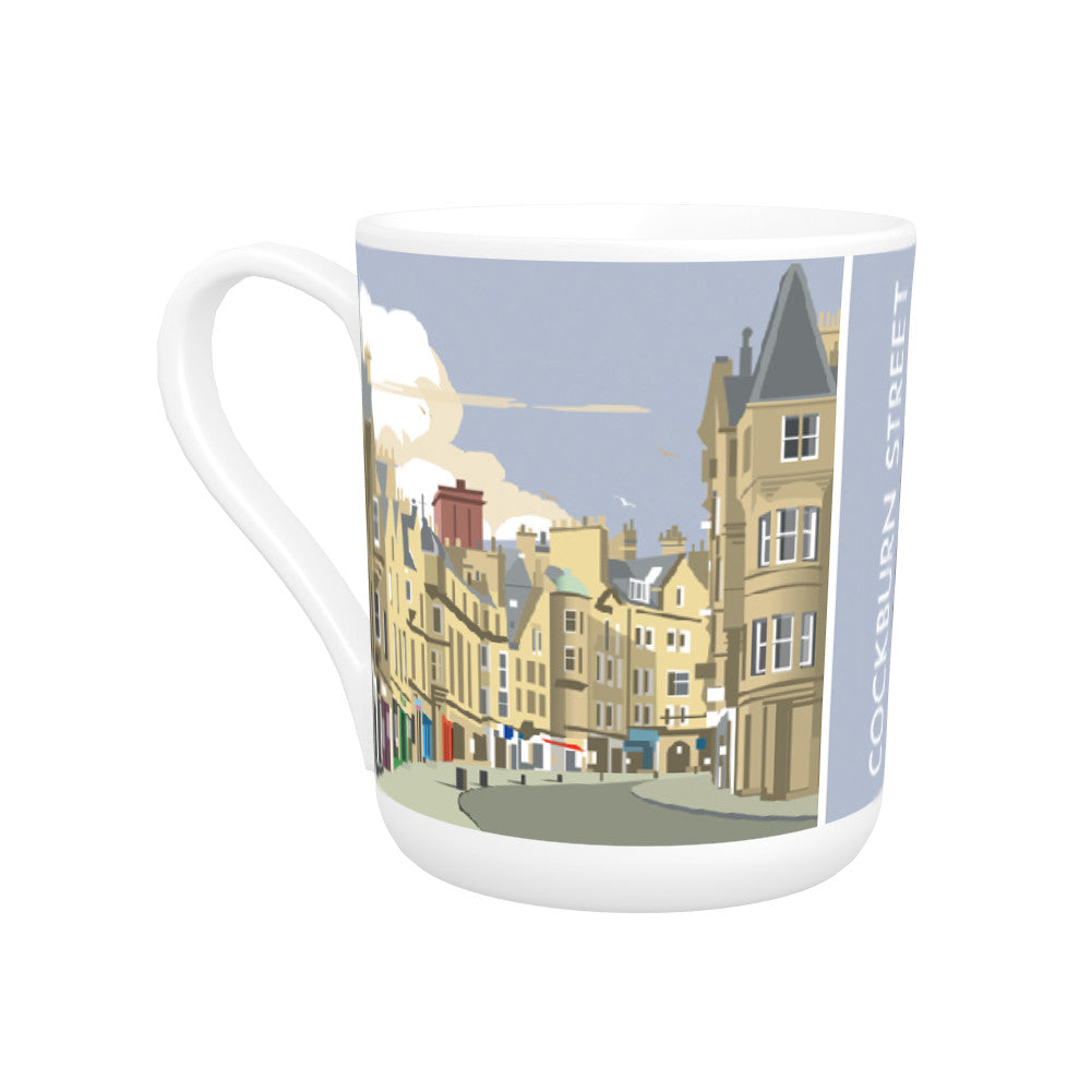 Cockburn Street, Edinburgh Bone China Mug