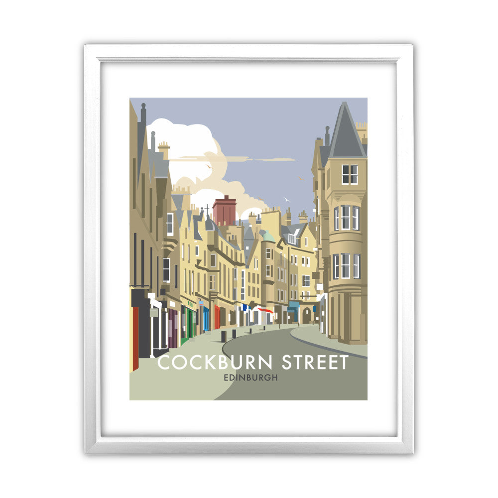 Cockburn Street, Edinburgh - Art Print