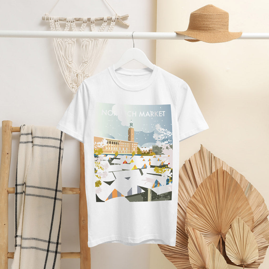 Norwich Market T-Shirt by Dave Thompson