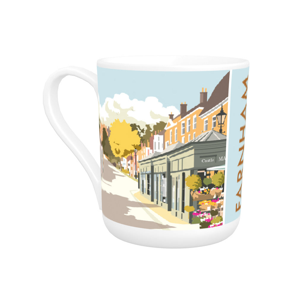 Farnham, Surrey Bone China Mug