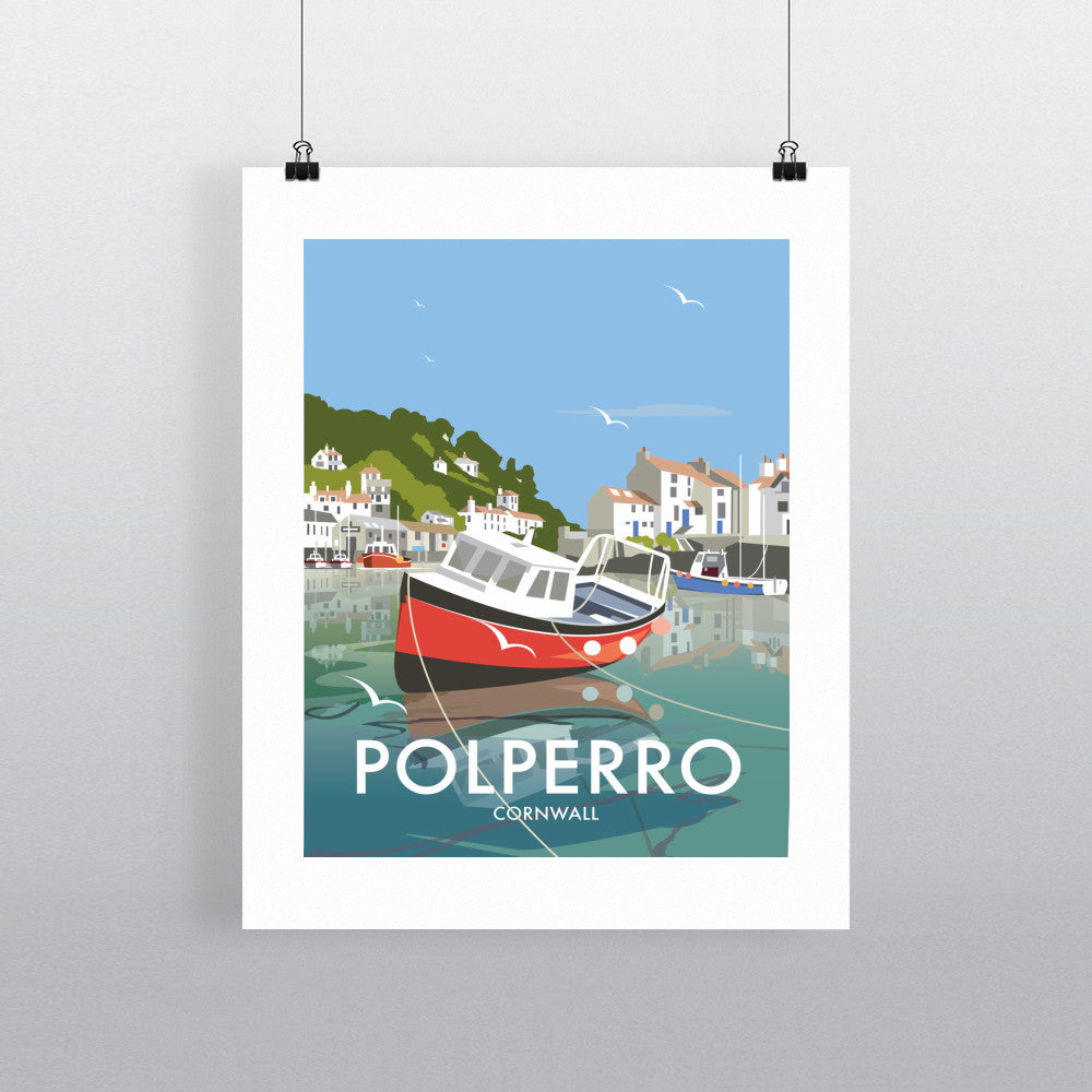 Polperro, Cornwall - Art Print