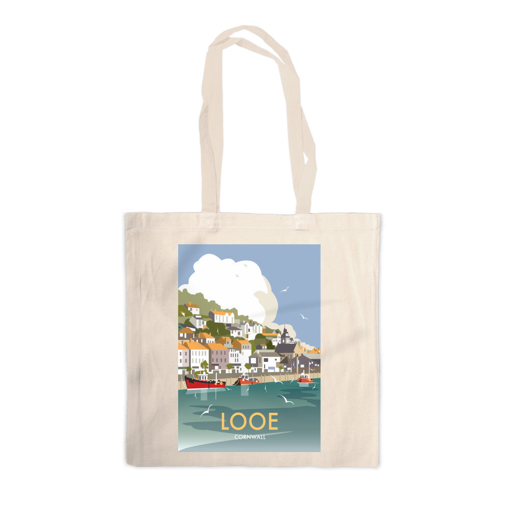 Looe, Cornwall Canvas Tote Bag