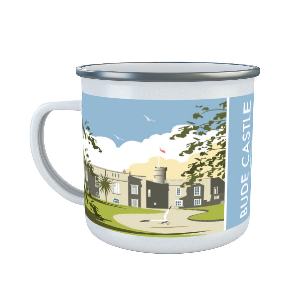 Bude Castle, Cornwall Enamel Mug