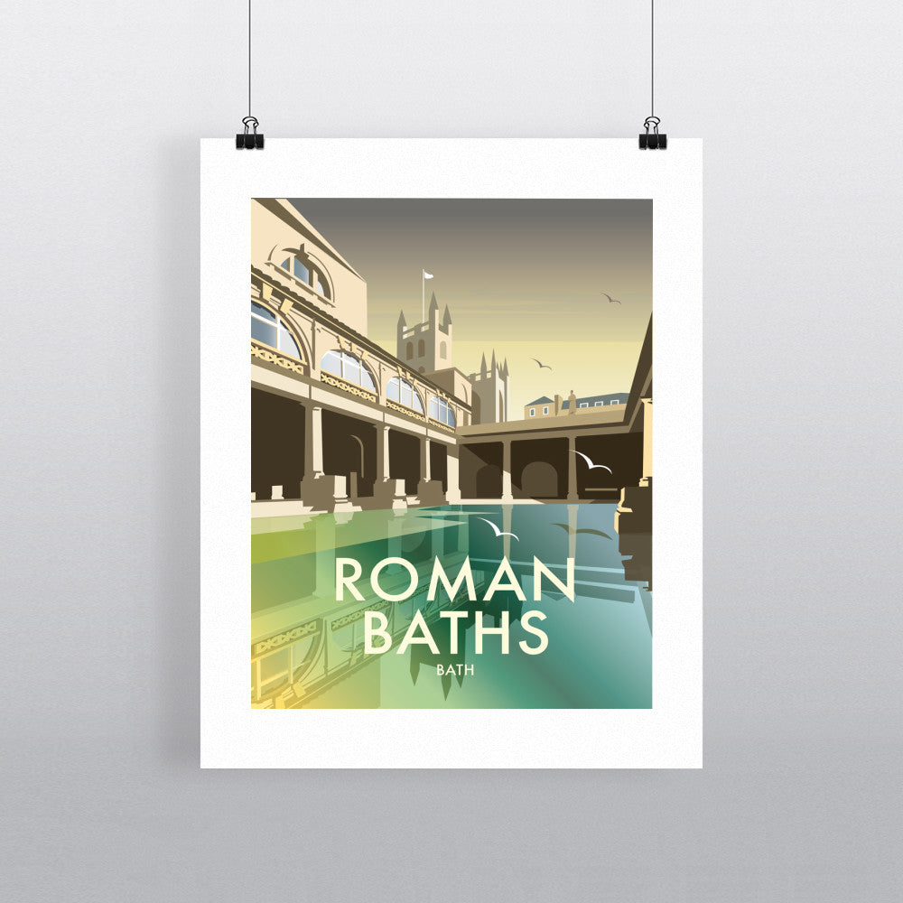 Roman Baths Fine Art Print