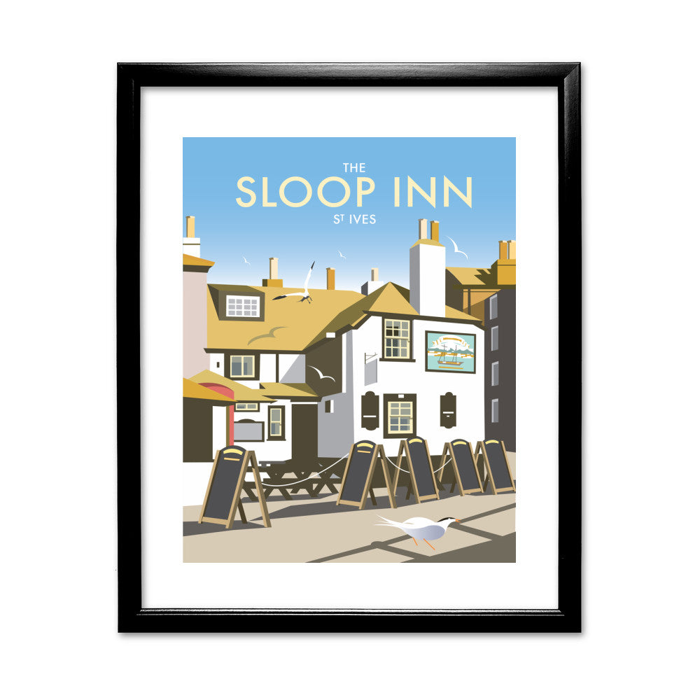 The Sloop Inn, St Ives - Art Print