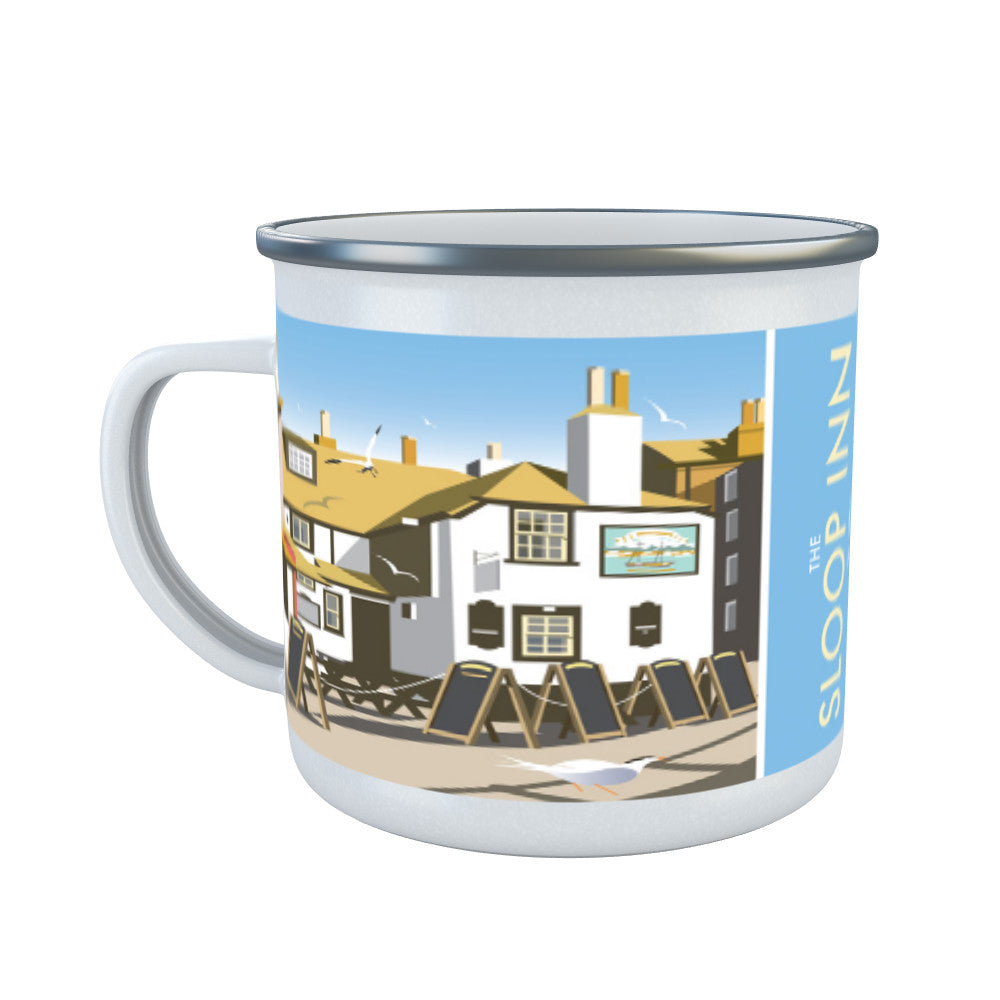 The Sloop Inn, St Ives Enamel Mug