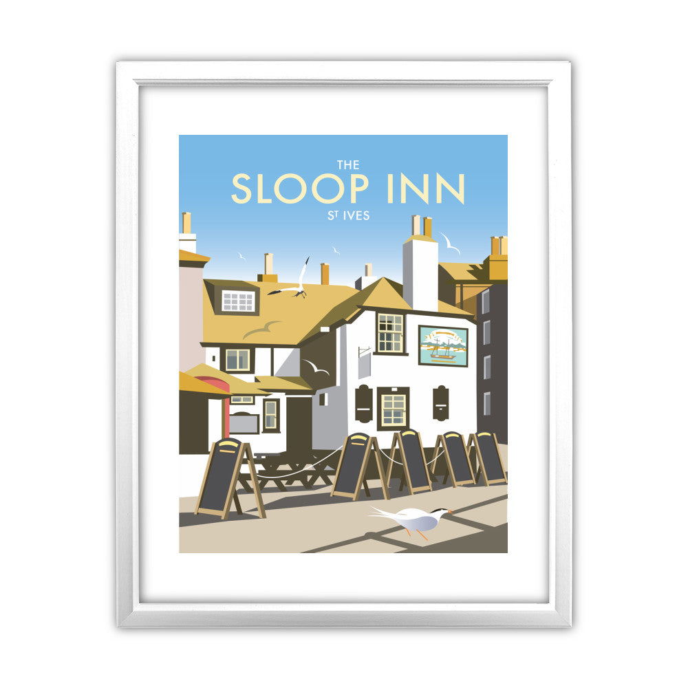 The Sloop Inn, St Ives - Art Print