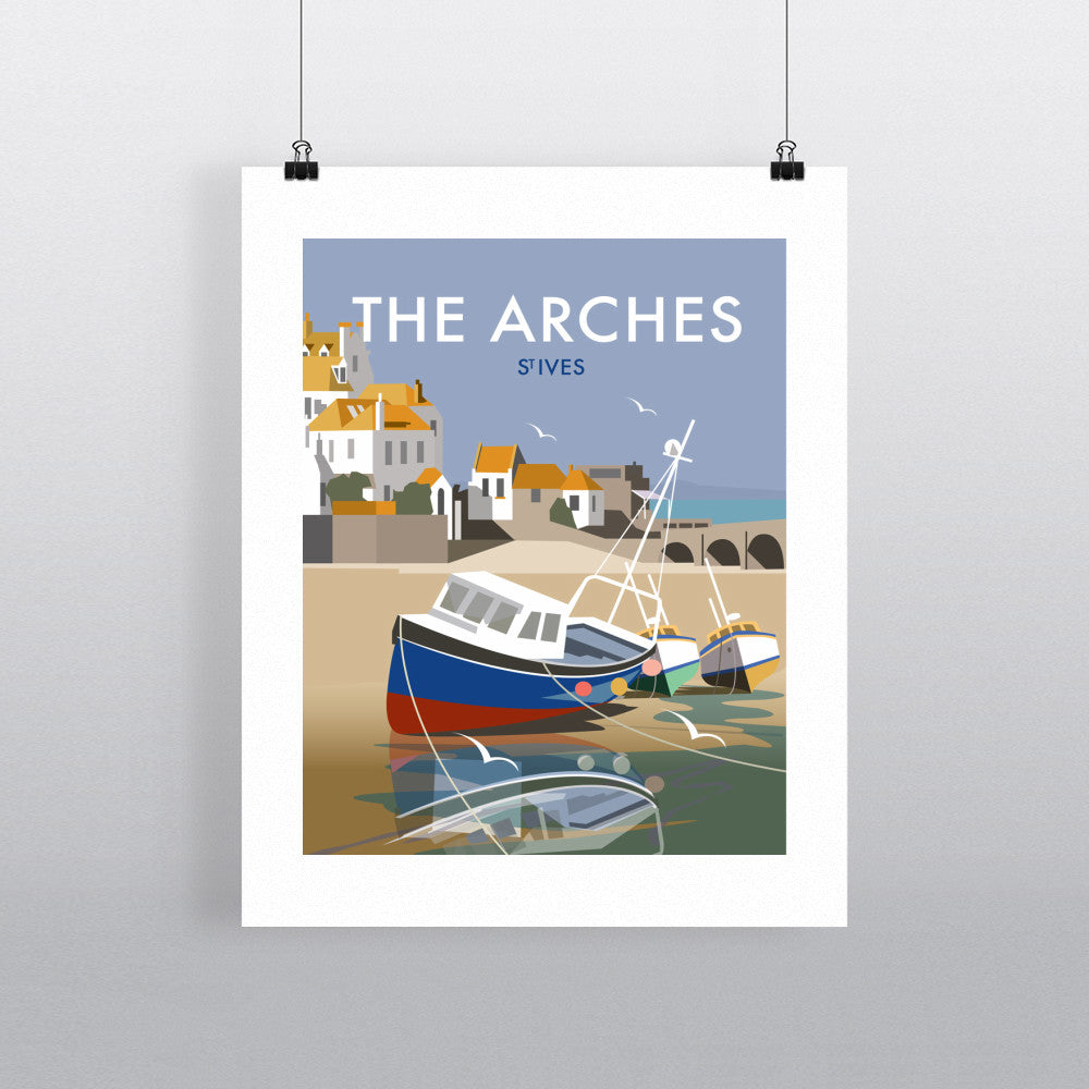 The Arches, St Ives - Art Print