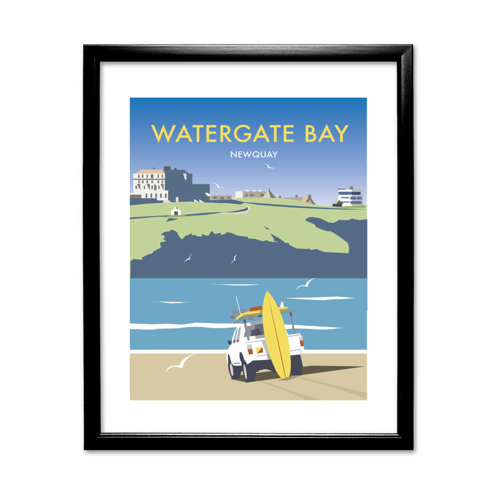 Watergate Bay, Cornwall - Art Print