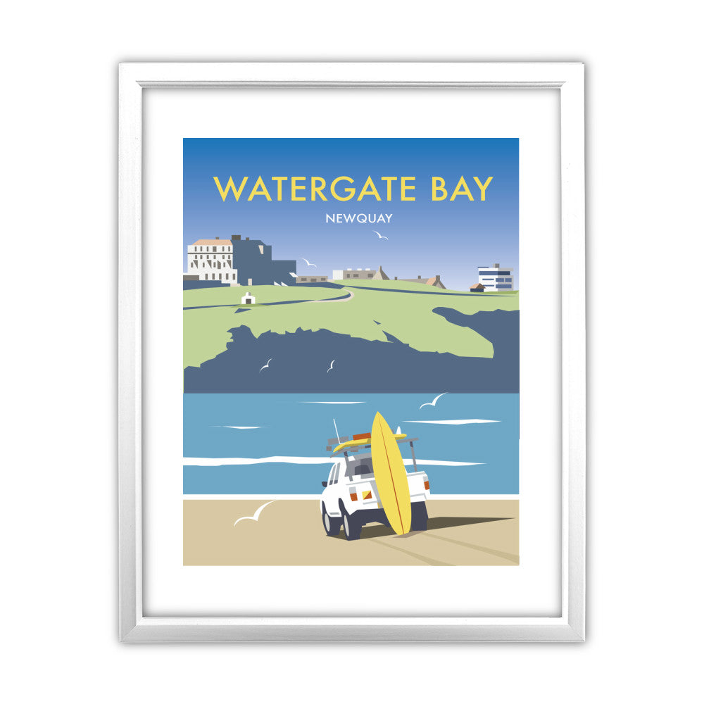 Watergate Bay, Cornwall - Art Print